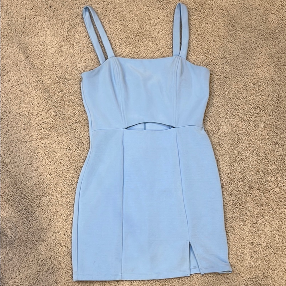 Urban Outfitters Blue Sheath Mini Dress